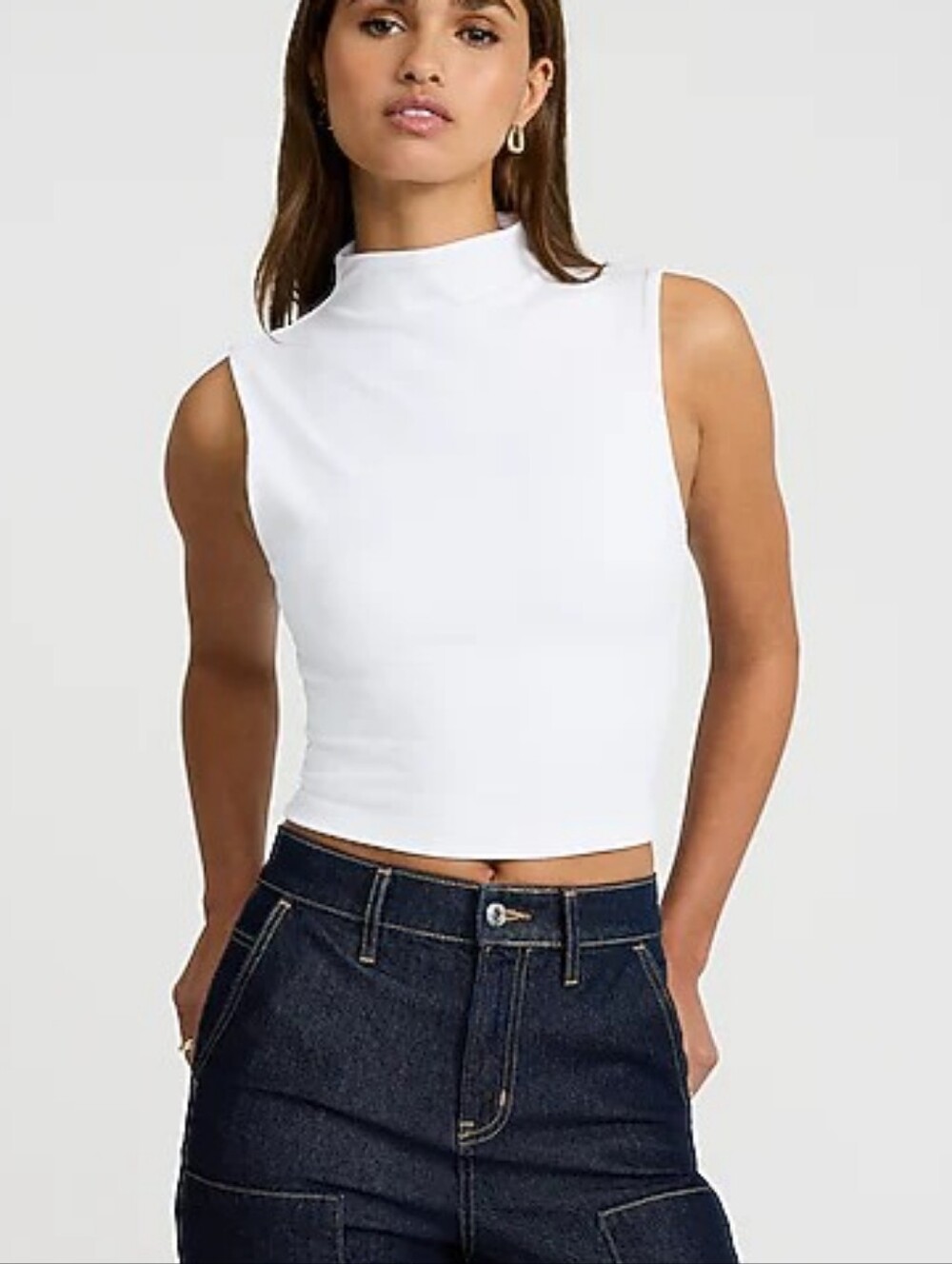 Express Mock Neck Tank